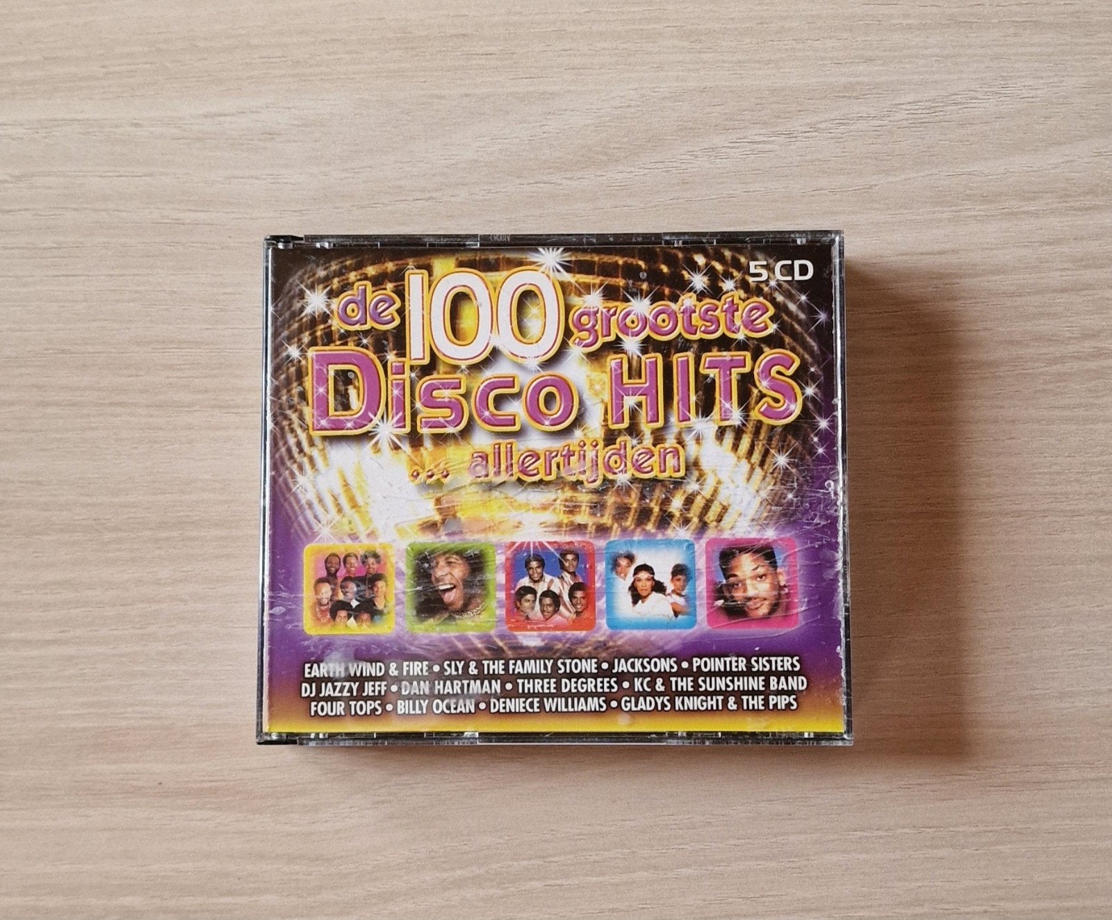 100 grootste Disco Hits allertijden 5 Cd, Ophalen of Verzenden