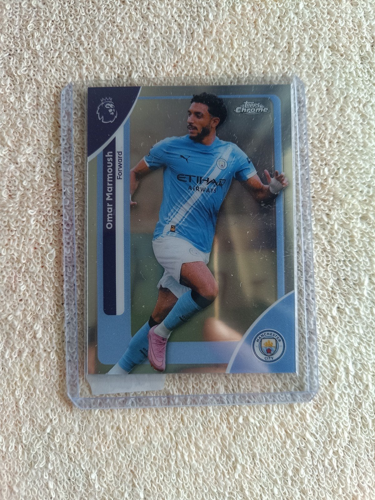 Topps Chrome Premier league Manchester City, Enlèvement ou Envoi