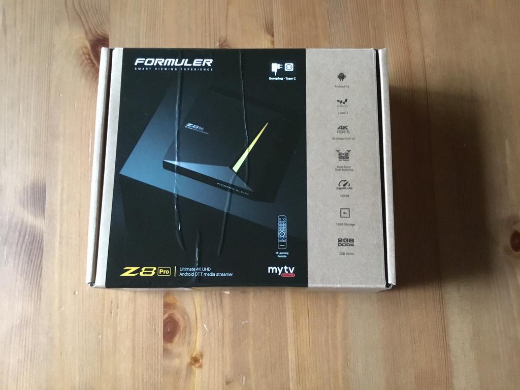 Formuler Z8 Pro 4K UHD mediaspeler, Enlèvement ou Envoi, Comme neuf