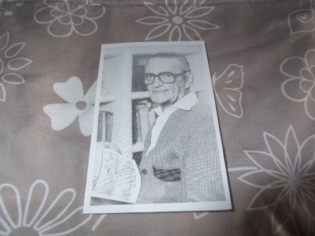 bidprentje Willy Vandersteen (Striptekenaar), Verzamelen, Ophalen of Verzenden, Bidprentje