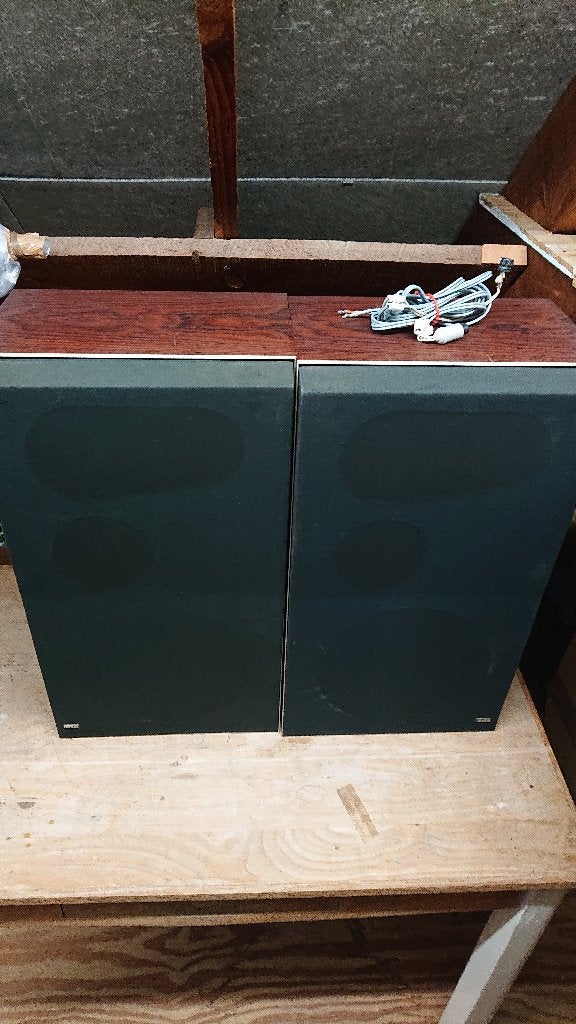 Vintage Box's, Audio, Tv en Foto, Luidsprekerboxen, Ophalen, Stereo speakers, Gebruikt, 60 tot 120 watt