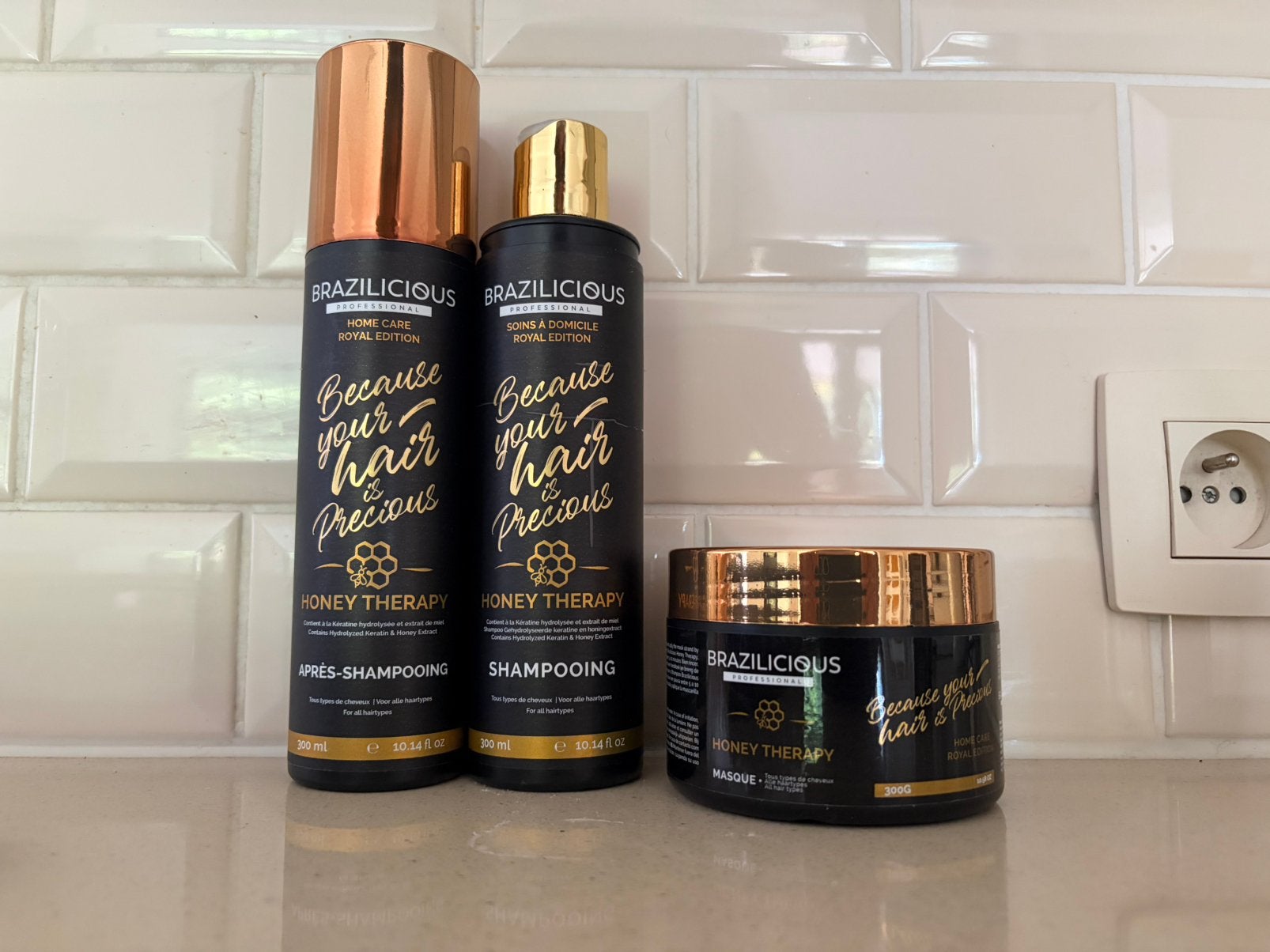 Brazilious honey therapie, Ophalen, Zo goed als nieuw