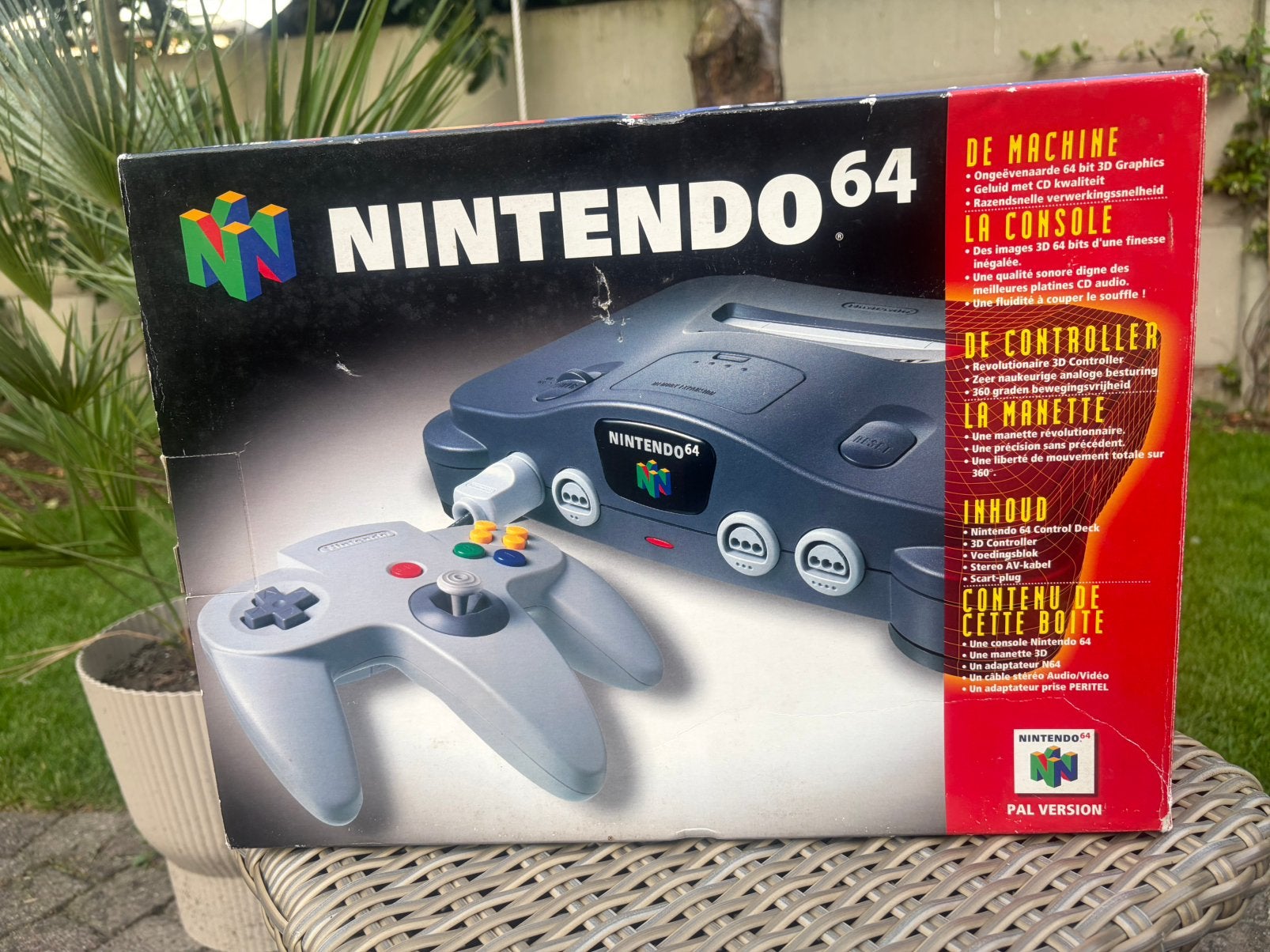 Lege doos n64, Games en Spelcomputers, Spelcomputers | Nintendo 64, Ophalen, Zo goed als nieuw