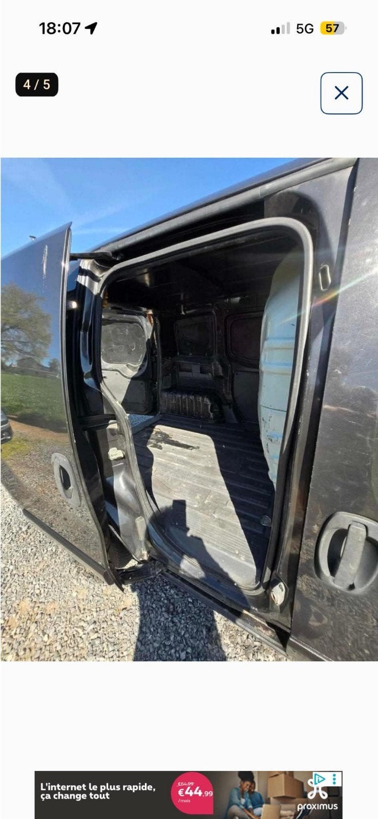 plus d'utilité. fiorino 13multijet utilitaire bien lire, Autos, Particulier, Diesel, Achat