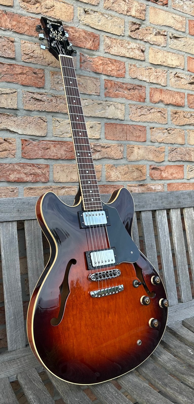 Vintage Ibanez AS-80, Enlèvement, Utilisé, Semi-solid body, Ibanez