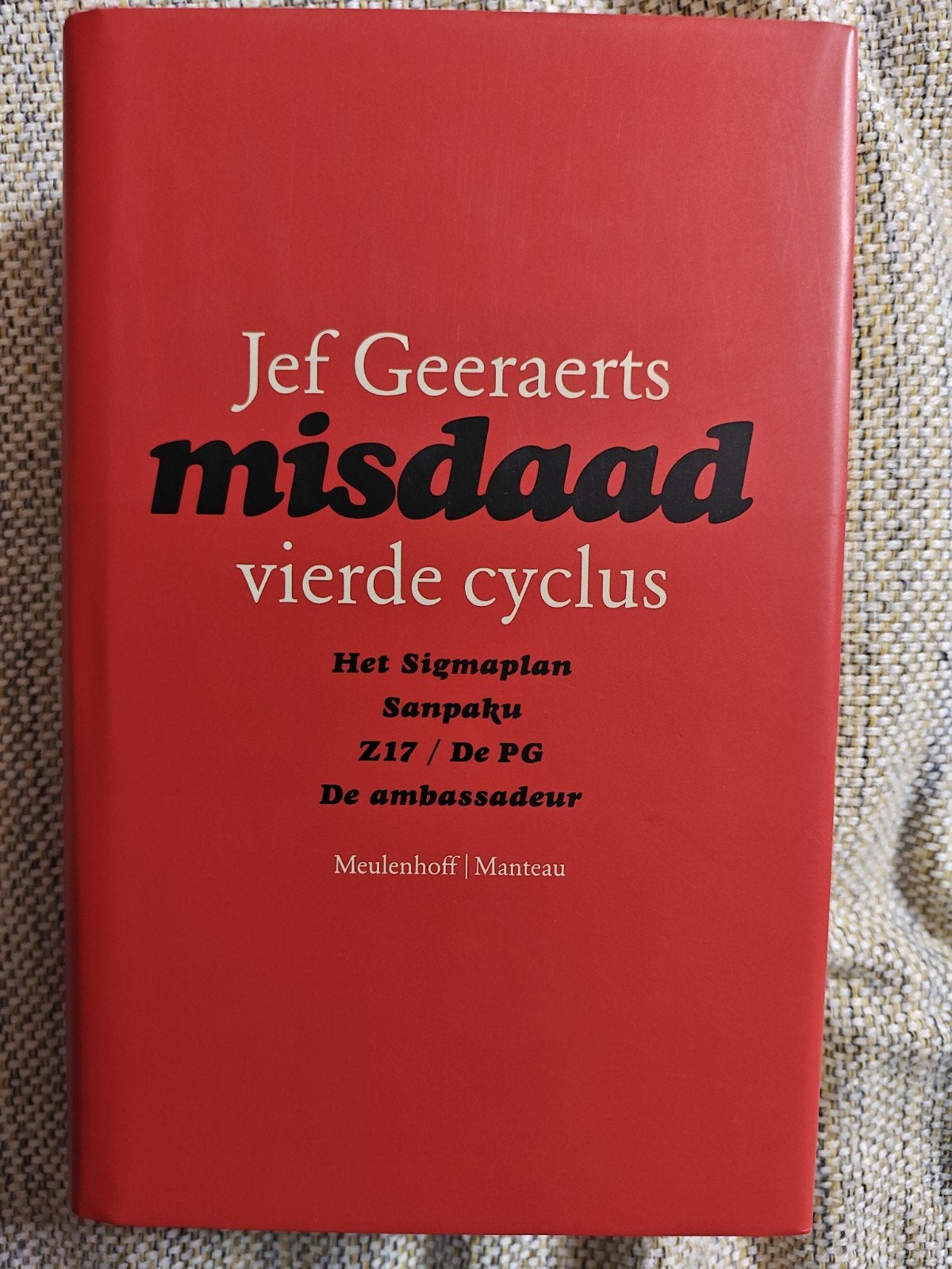 Jef Geeraerts - Vierde cyclus, Ophalen, Zo goed als nieuw, Jef Geeraerts