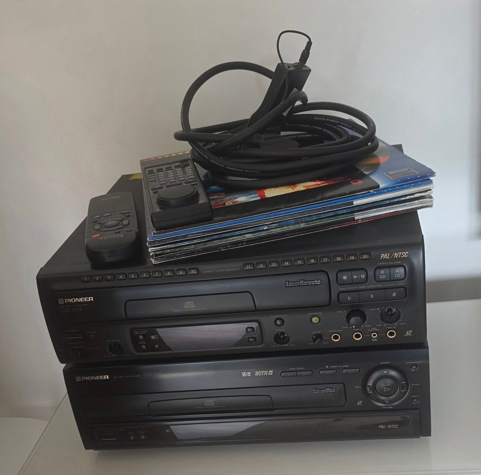 Lot laserdisc pioneer