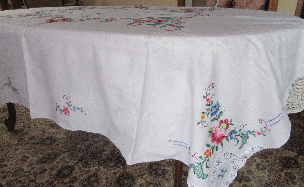 Ongebruikte Vintage tafelkleden, Ophalen