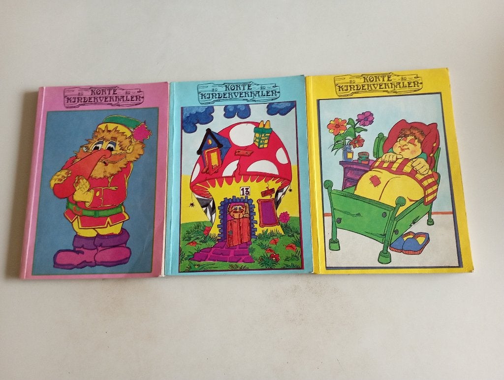 3 voorleesboekjes met KORTE KINDERVERHALEN, Ophalen of Verzenden, Zo goed als nieuw