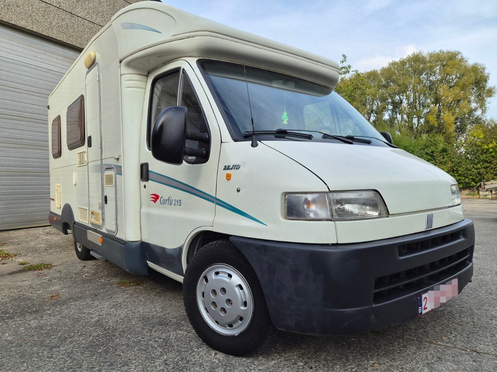 Fiat Ducato 2.8 JTD camping-car Roller Team Corfu 215, Fiat, Particulier, Fiat, Porte-vélos