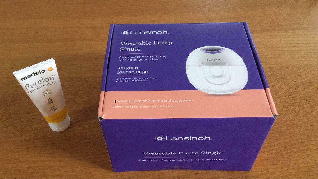 Tire-lait Lansinoh et crème Purelan, Enlèvement, Comme neuf, Tire-lait, Autres marques