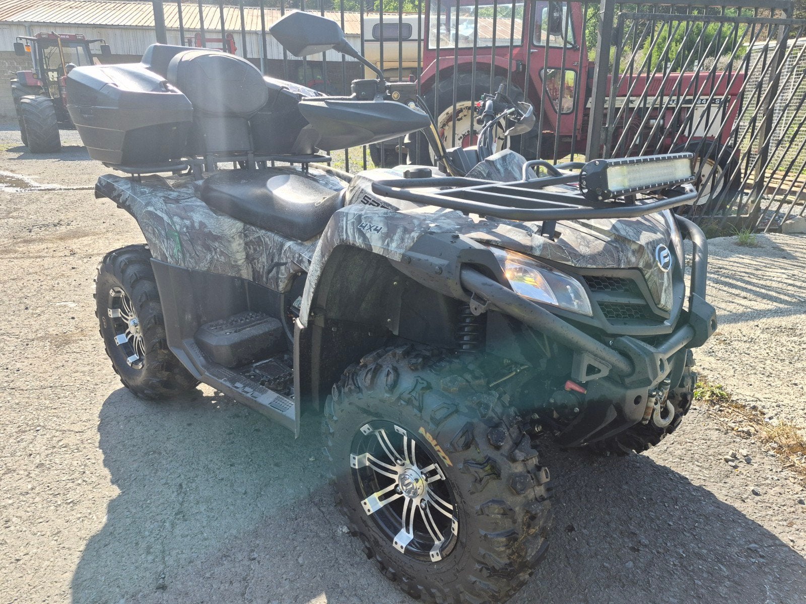 Cf moto 520l, 1 cylindre, 500 cm³