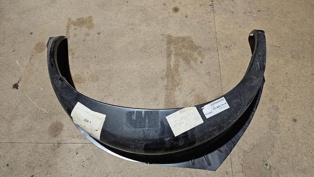 Binnenscherm spatbord metaal BMW 3 serie E30 M3 41141945713, Auto-onderdelen, Gebruikt, -, Ophalen of Verzenden, Bumper