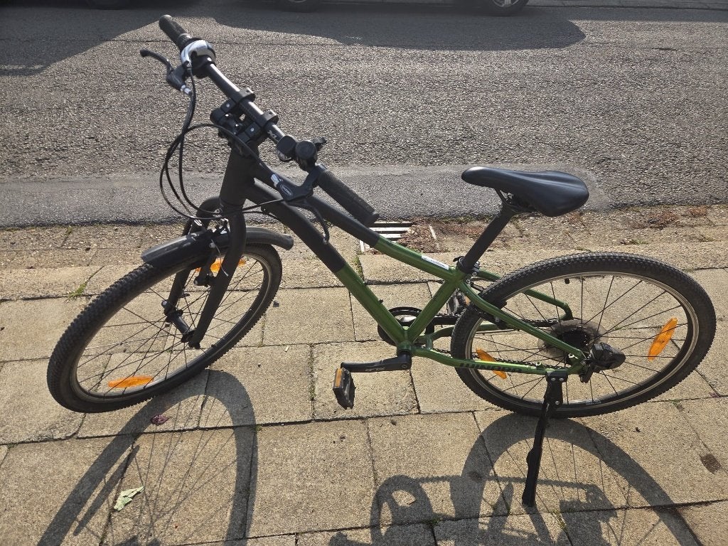 24inch kinderfiets, Ophalen, 20 inch of meer, Gebruikt, Velgrem