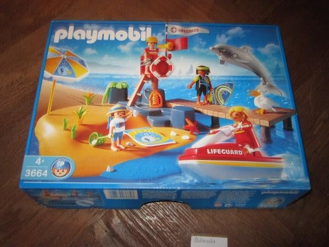 Playmobil redder + eiland € 18,00, Ophalen of Verzenden, Gebruikt