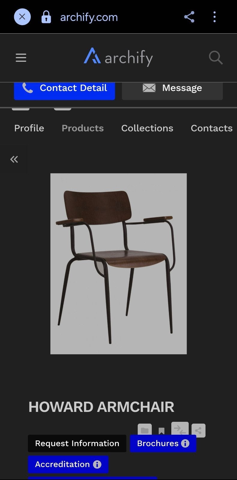 4 chaises Howard arm brown "maître d'école"en parfait état, Maison & Meubles, Chaises, Comme neuf, Brun, Enlèvement, Bois