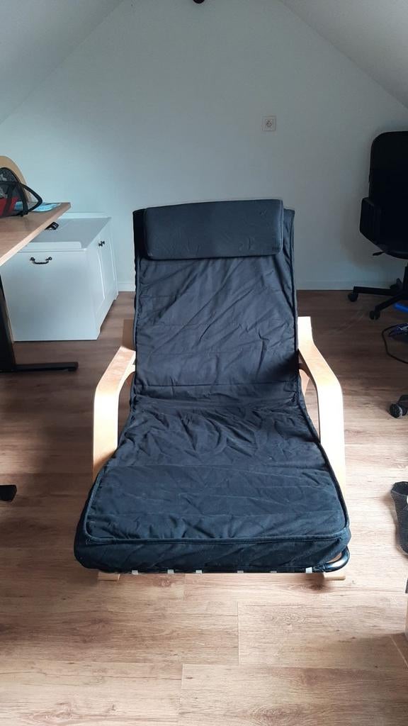 Chaise à bascule, Maison & Meubles, Chambre à coucher | Canapés-lits, Enlèvement, Noir