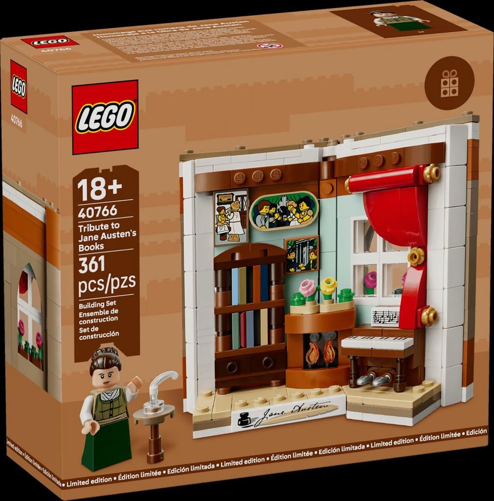 Lego - Eerbetoon aan Jane Austen - 40766, Ophalen of Verzenden, Lego