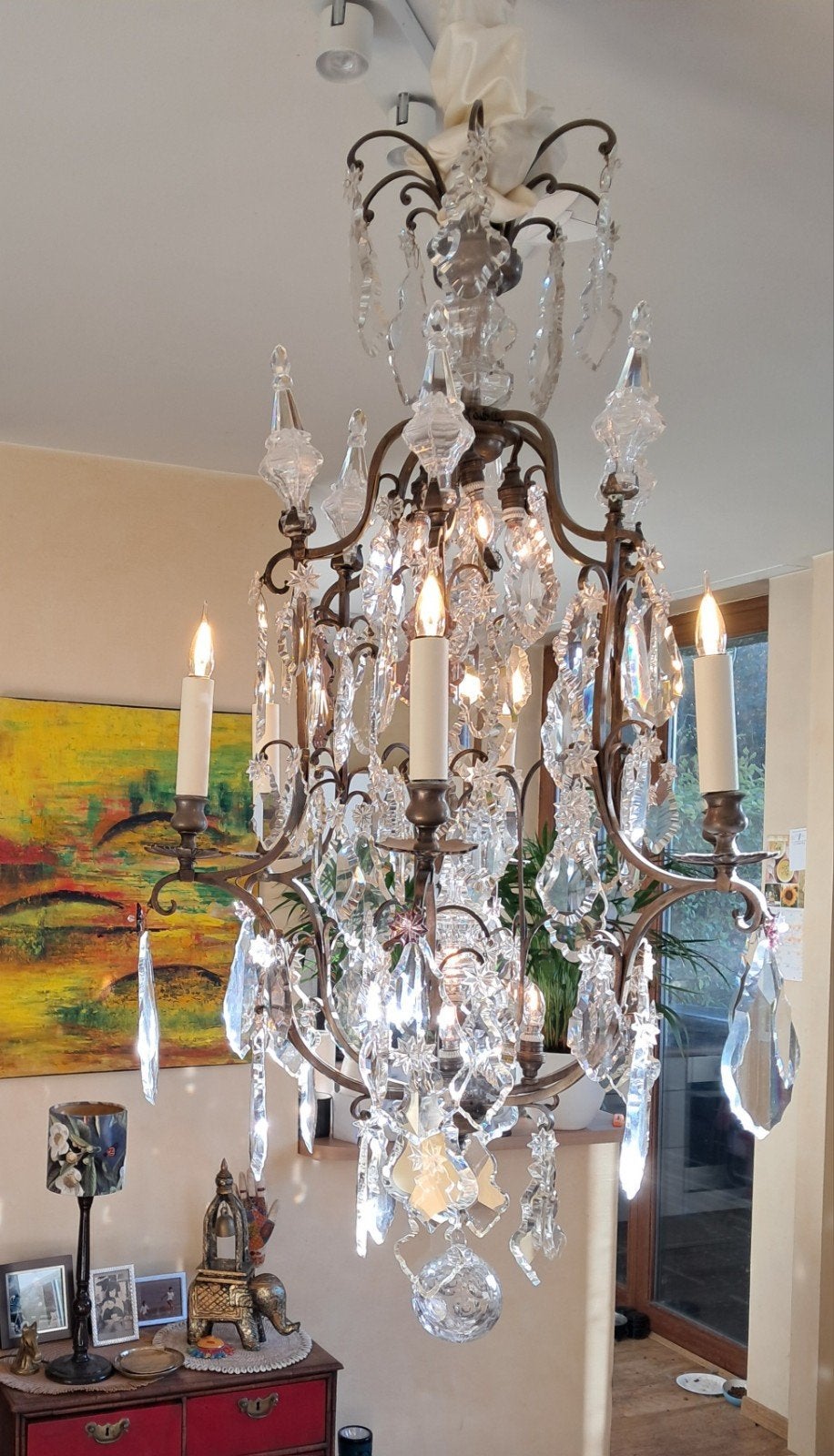 kristal kroonluchter, Huis en Inrichting, Ophalen