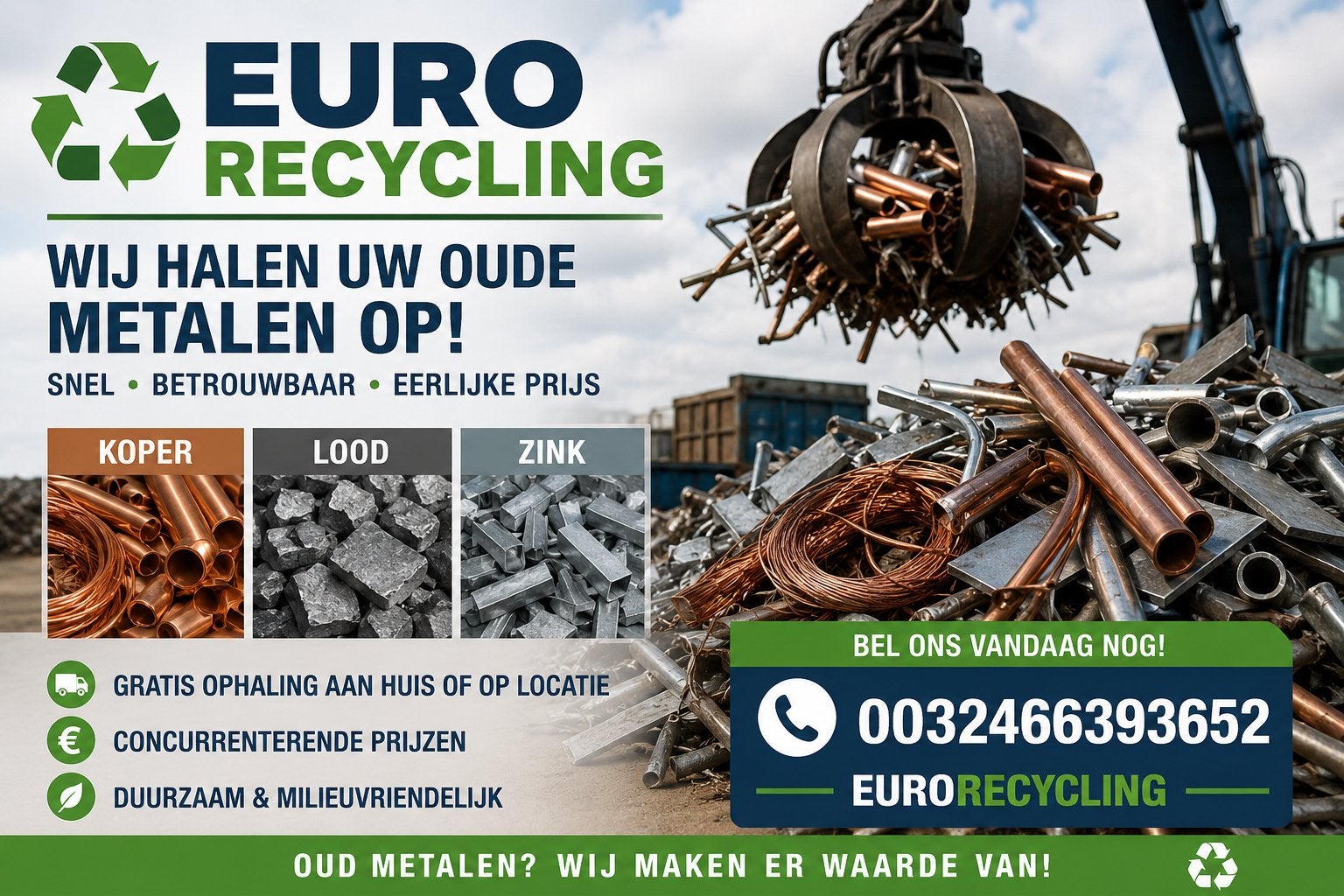 Ophalingen oud ijzer sloop autos wraken afbraak, Doe-het-zelf en Bouw, Metalen, IJzer, Ophalen