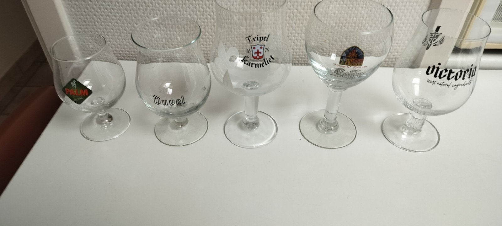 bierglazen, Verzamelen, Ophalen
