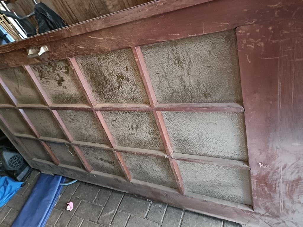 Deur, Doe-het-zelf en Bouw, Gebruikt, Binnendeur, Schuifdeur, 200 tot 215 cm