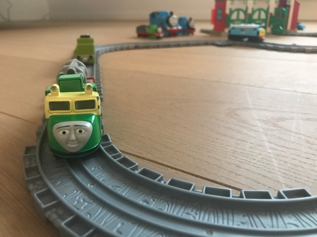 Thomas & Friends treinset in metaal, Kinderen en Baby's, Speelgoed | Thomas de Trein, Ophalen of Verzenden