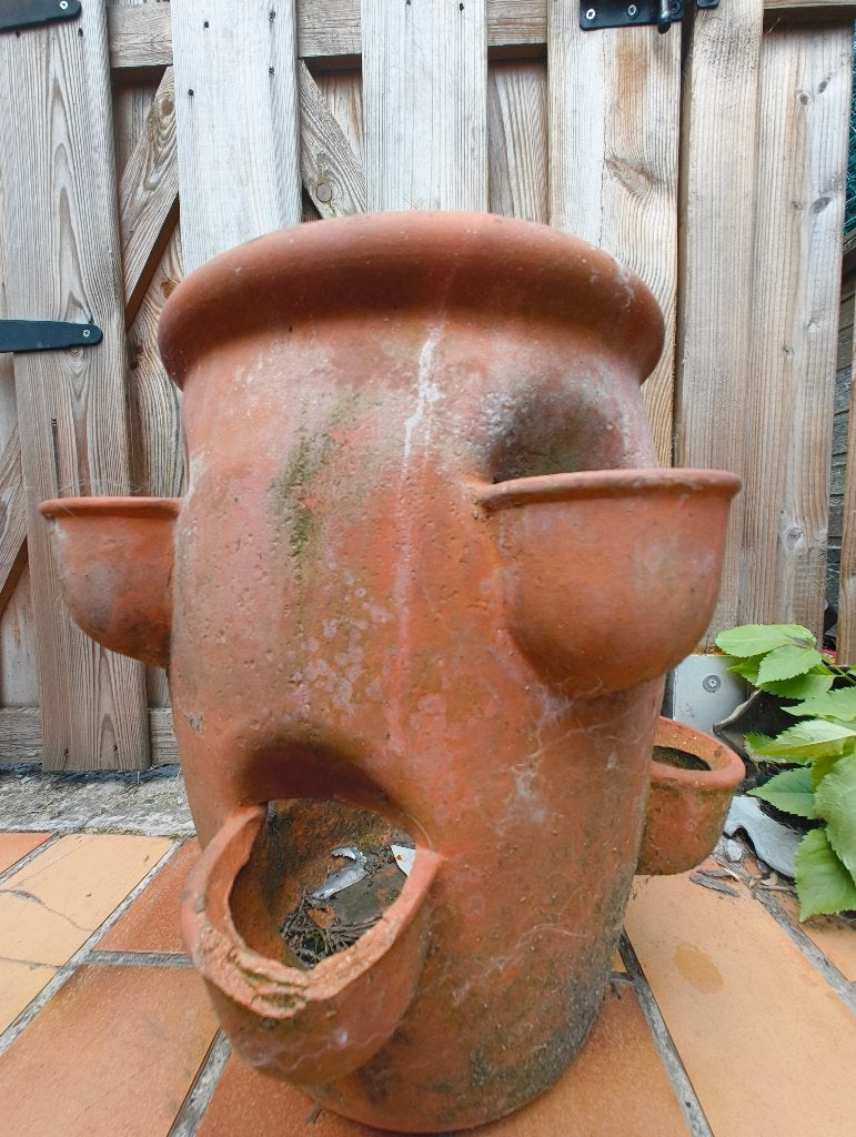 Pot à fraises en terre cuite, Jardin & Terrasse, Pots de fleurs, Utilisé, Terracotta, Balcon, Jardin, Enlèvement