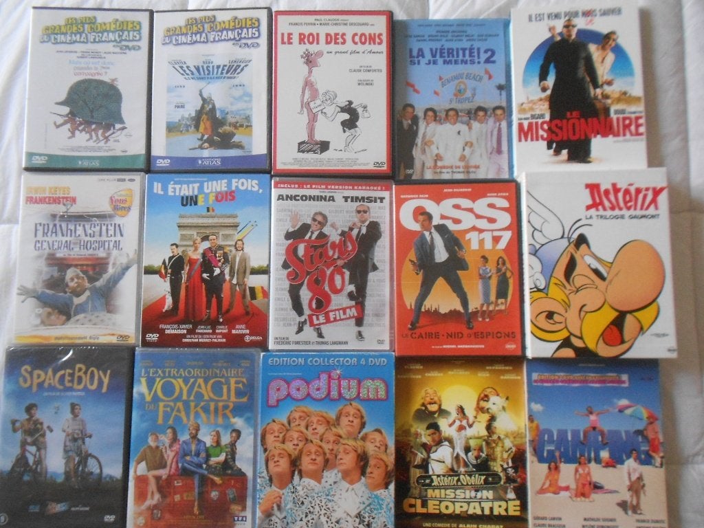 DVD Jamel, Dubosc, Bigard, Astérix, Poelvoorde, PP, Enlèvement ou Envoi, Néerlandais, Néerlandais
