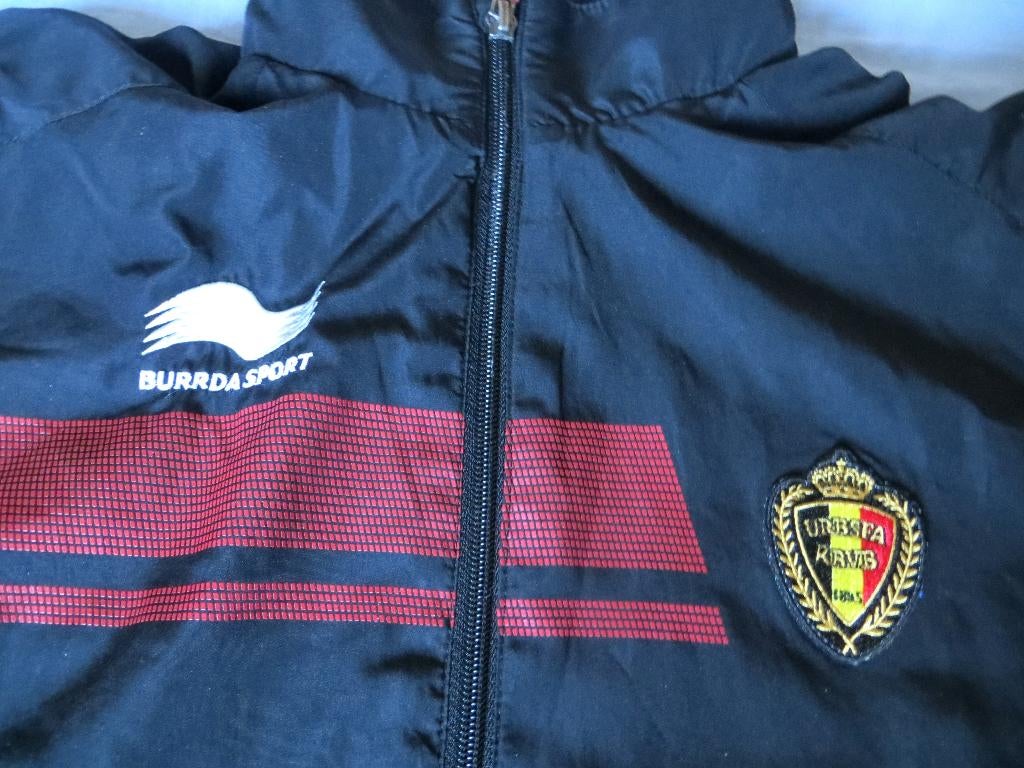 Veste football Belgique Belgïe Diables Rouges Burrda 12 ans, Sports & Fitness, Football, Taille S, Envoi, Comme neuf, Survêtement