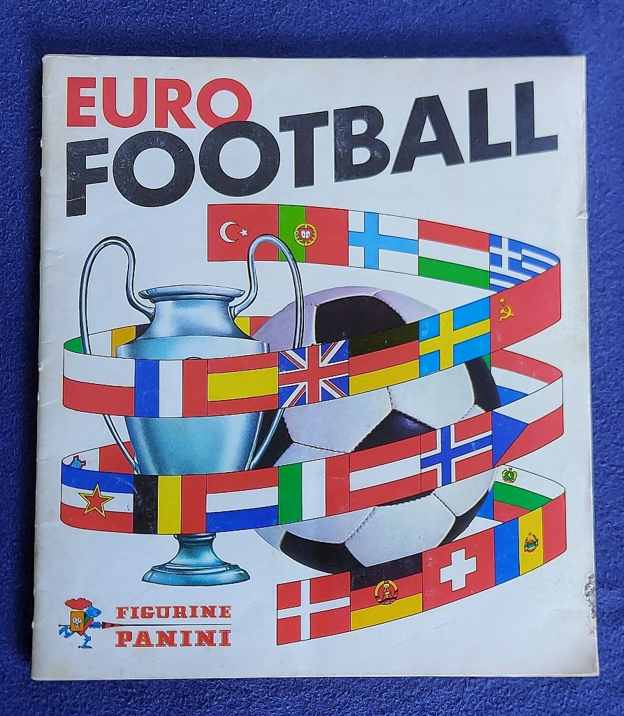 Panini sticker album voetbal ' EK Euro 76 ' -volledig-, Ophalen of Verzenden, Zo goed als nieuw, Meerdere stickers