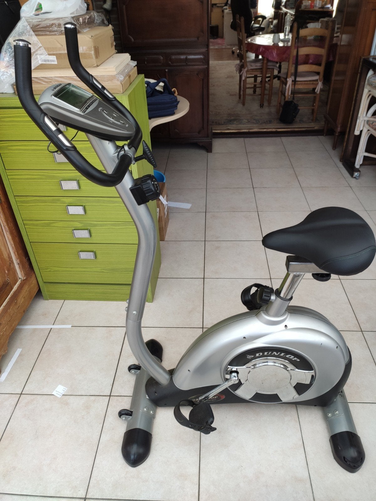 hometrainer, Enlèvement, Utilisé, Métal, Vélo d'appartement
