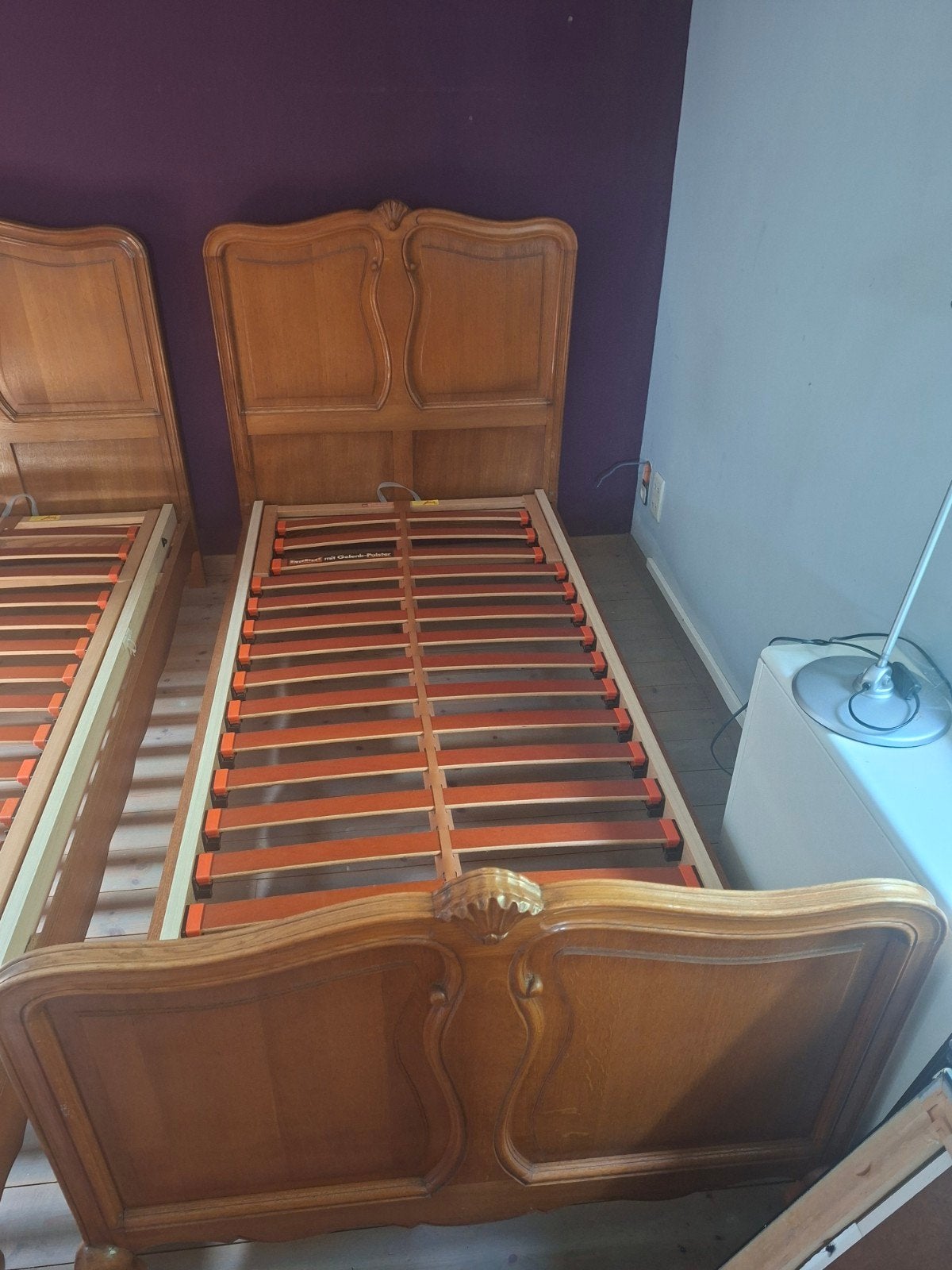 1 lit en chêne, Enlèvement, Utilisé