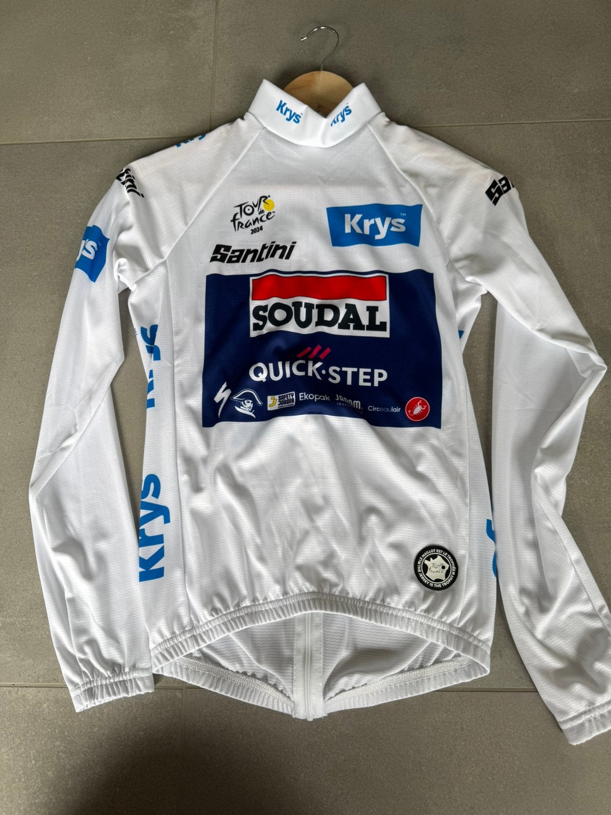 Wielertrui wielershirt koerstrui Remco Evenepoel, Ophalen of Verzenden, Zo goed als nieuw