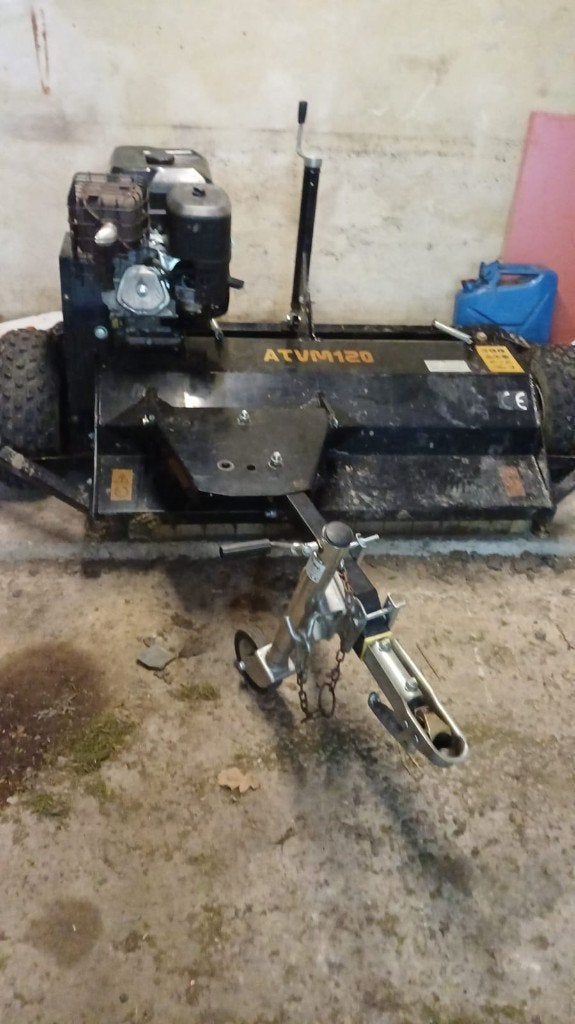 Broyeur de branches / Tondeuse fléaux pour Quad - ATVM120, Enlèvement, Comme neuf, 50 cm ou plus, Tondeuses à gazon à essence