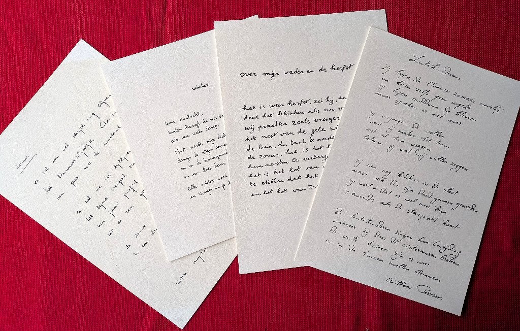 Poëzie van 4 Wase dichters, Ophalen of Verzenden