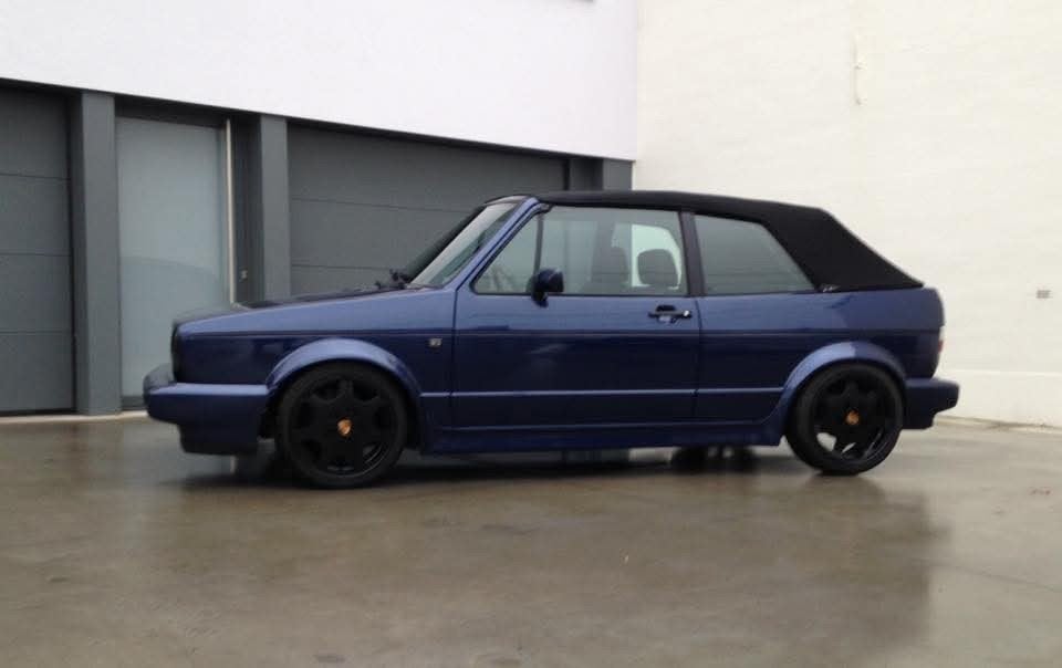 Golf 1 cabriolet, Ophalen