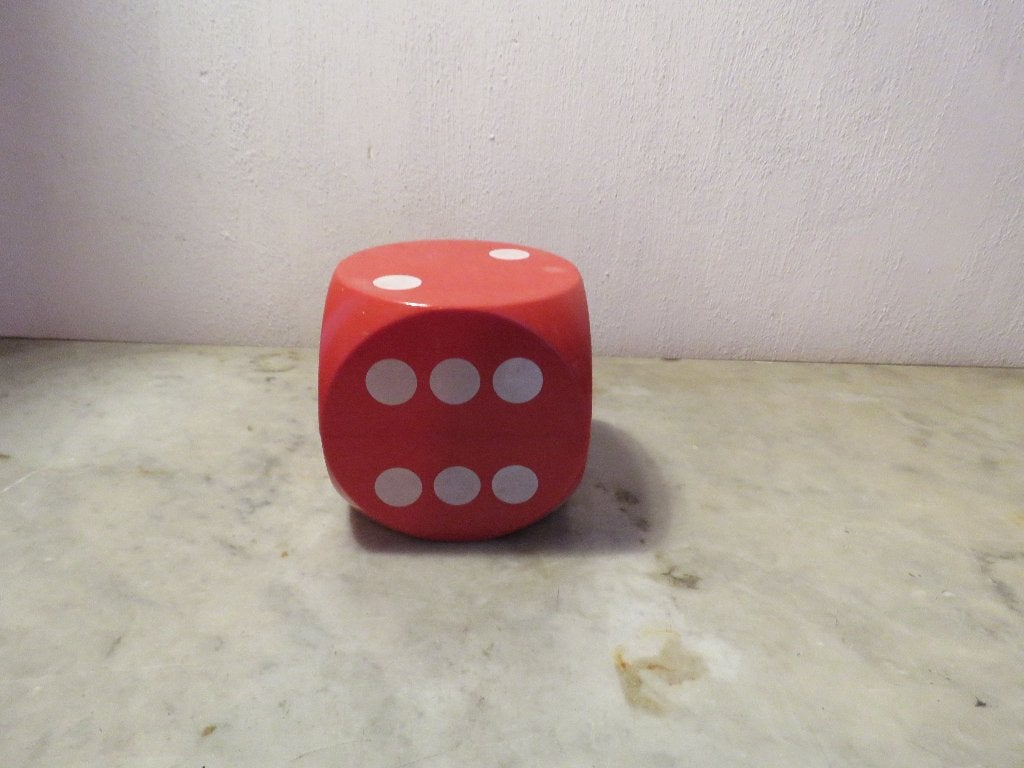 Vintage dobbelsteen opbergbox, Ophalen of Verzenden