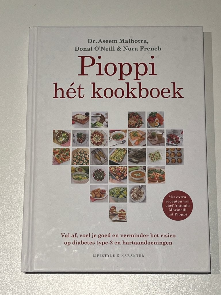 Pioppi - Hét Kookboek (Val af, voel je goed...), Ophalen of Verzenden, Gelezen, Dieet en Voeding, Dr. Aseem Malhotra, Donal O'Neill & Nora French