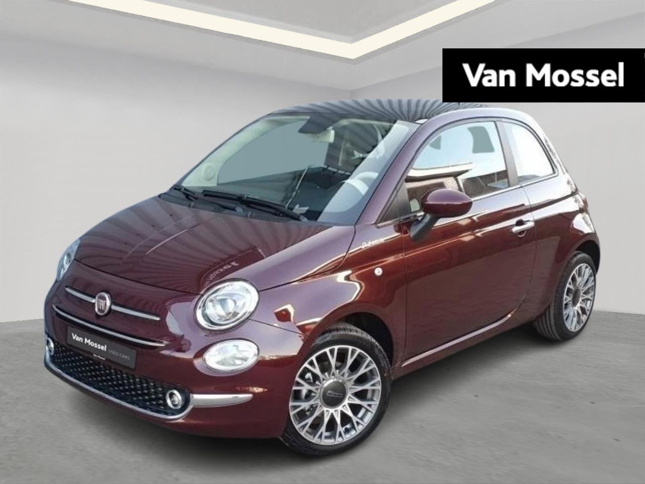 Fiat 500 1.2 8v 69hp Dolcevita, Voorwielaandrijving, 4 zetels, Stof, Gebruikt