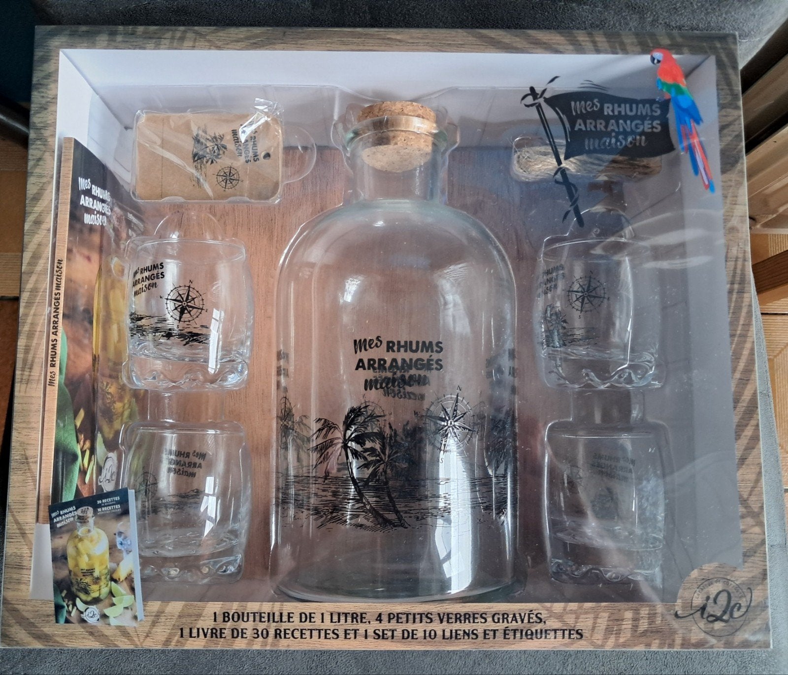 Pack pour préparer du rhum. Bouteille vide !, Enlèvement, Neuf