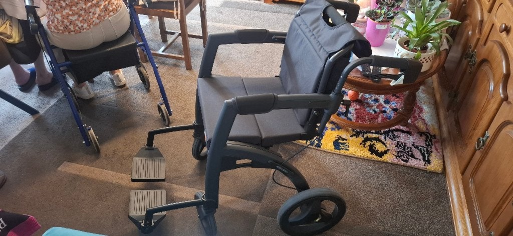 Fauteuil roulant, Enlèvement, Pliant, Comme neuf, Fauteuil roulant à pousser