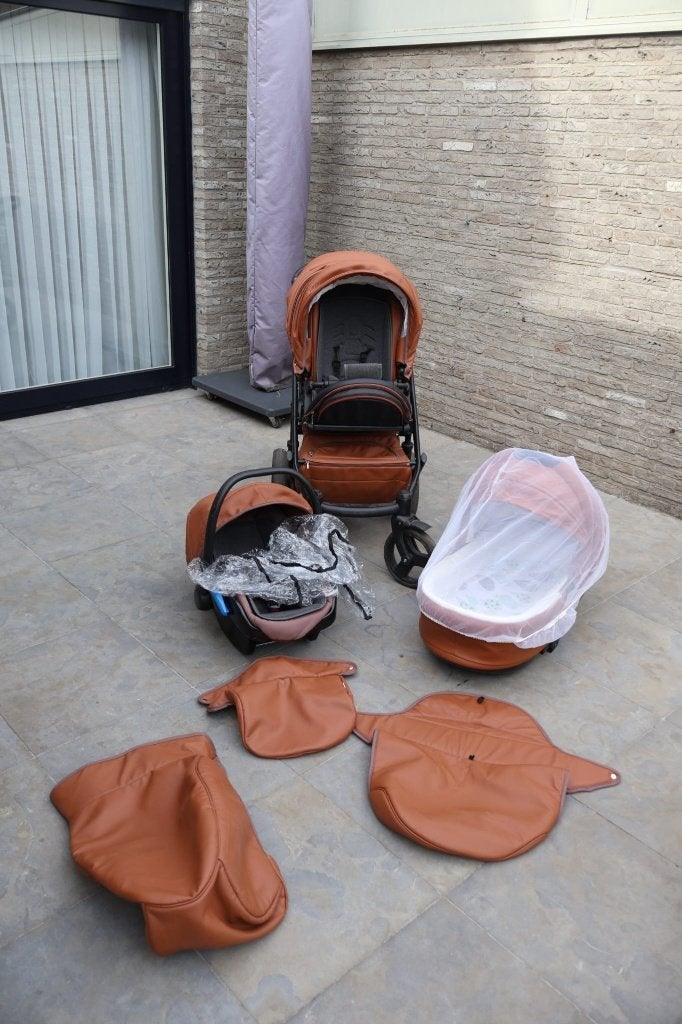 Kinderwagen, Ophalen, Gebruikt, Overige merken, Regenhoes