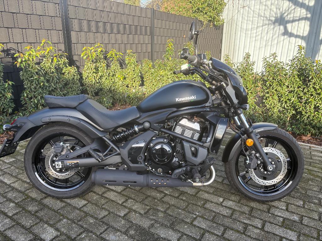 ALS NIEUW! Kawasaki Vulcan 650 S ABS + Garantie + Onderhoud!, Motoren, 2 cilinders, Occasion, Bedrijf, Meer dan 35 kW