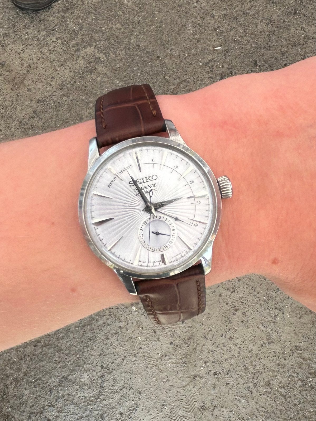 Horloge seiko, Ophalen of Verzenden, Zo goed als nieuw, Seiko