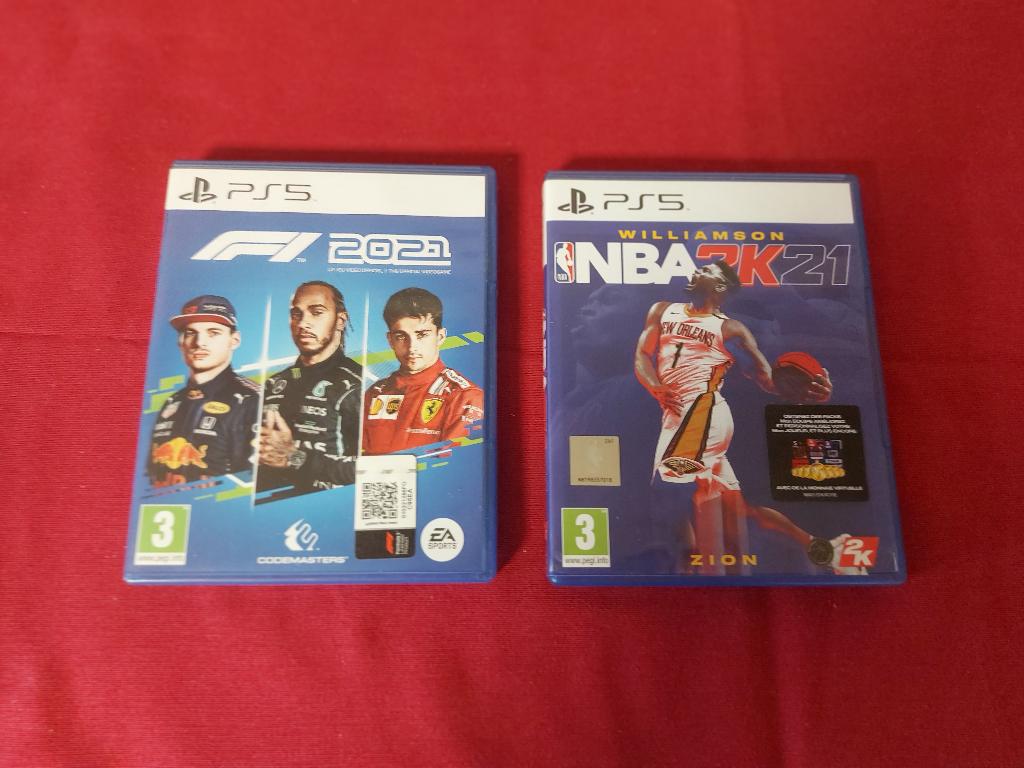 Lot de 2 Jeux PS5, Enlèvement ou Envoi, Comme neuf, À partir de 3 ans, 3 joueurs ou plus