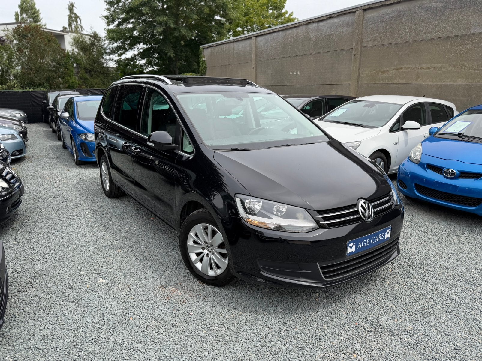 Volkswagen Sharan 7-zits Automaat Benzine, Auto's, Volkswagen, Automaat, Euro 5, Monovolume, 4 cilinders