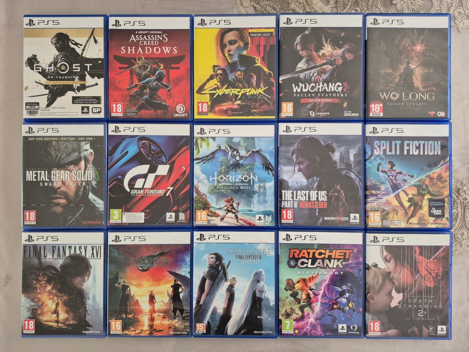 Verschillende Ps5 games., Games en Spelcomputers, Ophalen