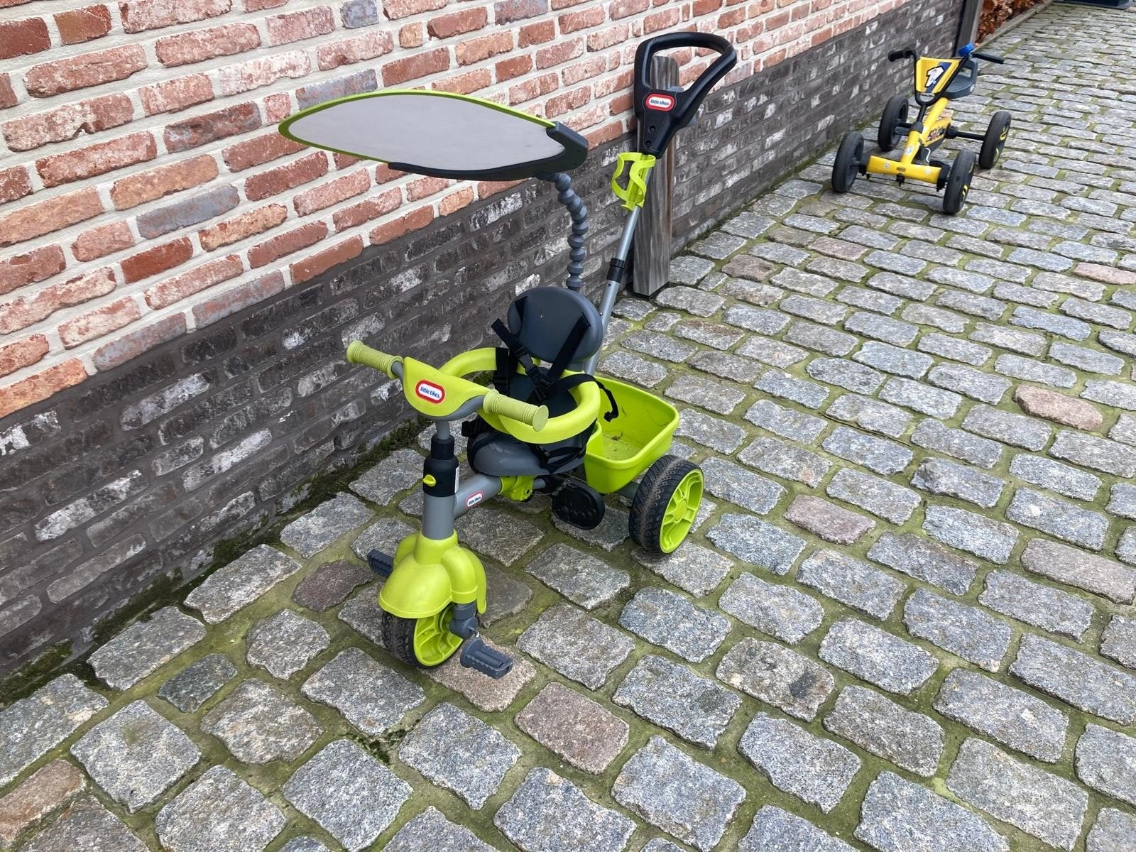 driewieler voor kinderen, Ophalen, Gebruikt