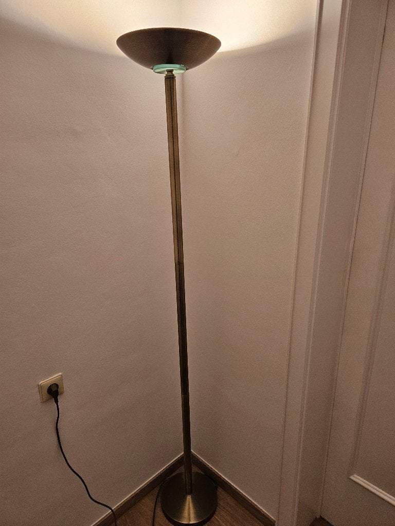 SUPERBE LAMPE HALOGENE SUR PIED, Halogène, Projecteur, Comme neuf, Enlèvement